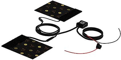 Amosfun 2st Elektrische Heizung Griff Übliche Motorradteile Universelle Heizgriffhüllen Armaturen Lenkerabdeckungen Für Motorradheizungen Stoff Wagen Griffabdeckung