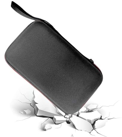 Youngwier Hard Carrying Case, Travel Carrying Case for Game Console, Video Game Organizer, Handheld Game Console Bag for Games Card, Charging Cable and Accessories [Video Game]