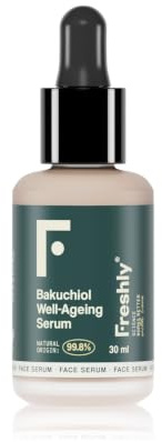 Freshly Cosmetics Bakuchiol Serum Reduces Wrinkles and Fine Lines Bakuchiol Well-Ageing Serum 30ml