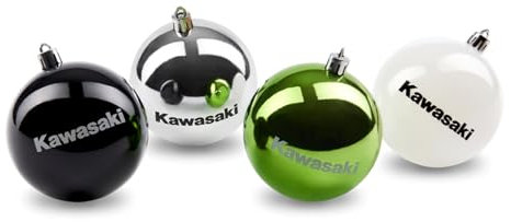 Kawasaki Weihnachstkugel Set Baumschmuck