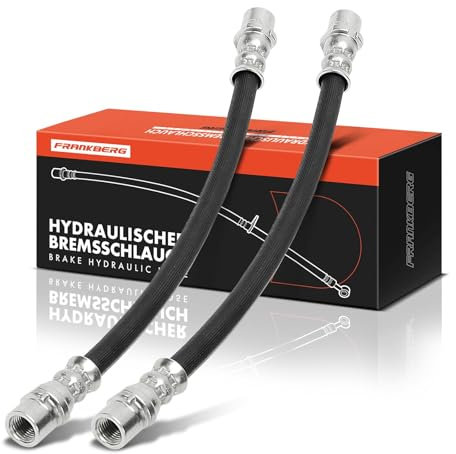 Frankberg 2x Bremsschlauch Bremsschläuche Hinten 217mm Kompatibel mit Corsa Stufenheck Astra G CC T98 Combo Tour Zafira A Großraumlimousine T98 Replace# 5562078
