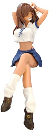 Zhongkaihua Nike Göttin Figur Sitzende Pose Göttin Actionfigur Anime Mädchen Sammlerstück PVC Modell Home Desk Weihnachtsdekoration Ornament