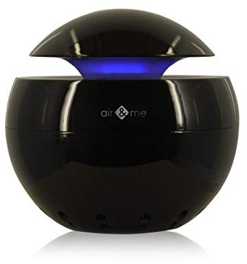 Air&Me Purificateur BULDAIR, référence phare en France depuis 2018. Veilleuse bleu, USD, filtre EPA. Simple et silencieux. Diffuseur d'huiles inclus