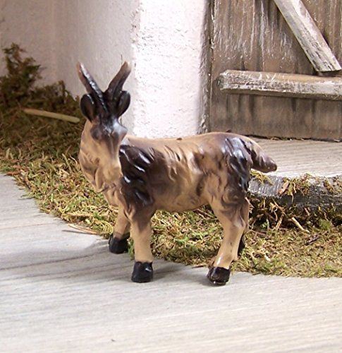 Ziege links schauend, geeignet für 11 bis 13cm Figuren
