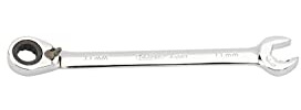 Draper 06842 11mm O/E Rev Ratchet Spanner, Silver