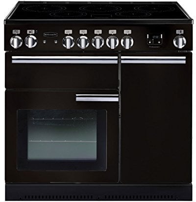 Rangemaster Professional Plus PROP90EIGB/C 90cm Electric Range Cooker with Induction Hob - Black
