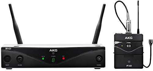AKG wms420present – wms-420 Wireless Presenter Set Mikrofon Klappe Band D
