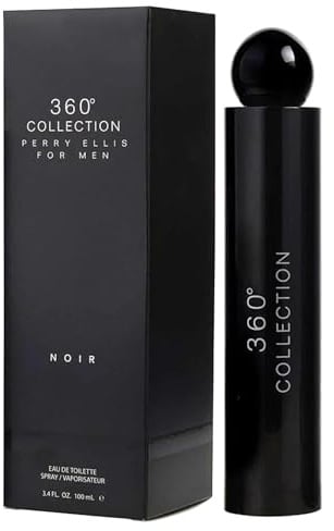 Perry Ellis 360 Collection Noir for Men 3.4 oz EDT Spray