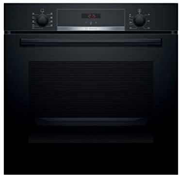 Bosch Home & Kitchen Appliances Builtin Oven, Black, Single