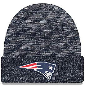 New Era New England Patriots NFL 2018 Sideline Sport TD Beanie - One-Size