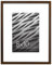 Americanflat Bilderrahmen mit bruchfestem Glas, Verwendung als 12,7 x 17,8 cm großer Rahmen mit Passepartout oder 20,3 x 25,4 cm ohne Passepartout, Streamline-Kollektion, dünner Bilderrahmen für Wand-