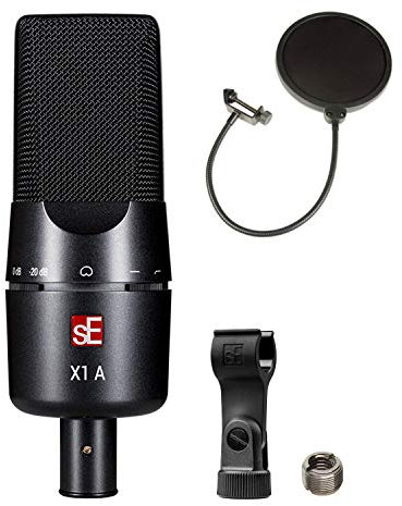 sE Electronics X1 A Large-Diaphragm Condenser Microphone Bundle with CAD Audio Pop Filter