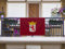 Oedim Bandera de León Sin Palo | 150x85cm | Reforzada y con Pespuntes | Bandera con 4 Lazos y Resistente al Agua