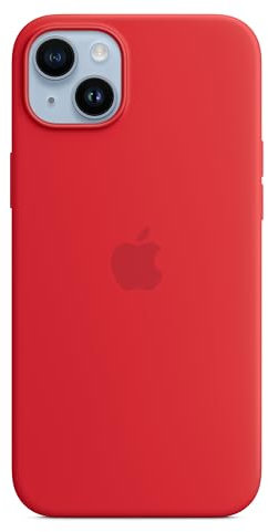 Apple Custodia MagSafe in silicone per iPhone 14 Plus - (PRODUCT) RED 