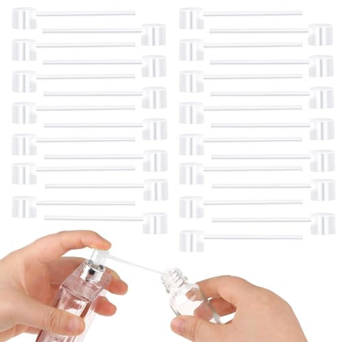 Mozeat Lens 35 Pack Parfümspender Pumpe Parfum Refill Werkzeuge Parfüm Nachfüllpumpe Kunststoff Parfüm Transfer Werkzeug für Reisen nachfüllbare Parfüm Sprühflasche