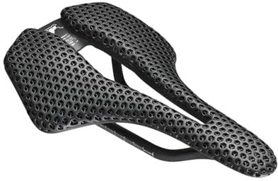 DACHOS K009 3D - Sella in carbonio 3D leggera, ergonomica, impermeabile e traspirante, struttura a nido d'ape in TPU | binari in fibra di carbonio | 165 g | alte prestazioni