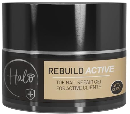 Halo Rebuild Active Pedicure Toe Nail Repair Gel 15g