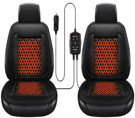 Wizvox Sitzauflage Auto, Winter Auto Sitzauflage Universelle Wärmeflächenauflage für Erwachsene LKW,SUV Oder Transporter