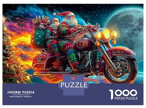 Racing Rider Puzzles 1000 Teile Schwer Puzzle Spielzeug Lernspiel Impossible Cosmic Battle Dynamic Stance Knight Herausforderungsspielzeug Für Erwachsene Kinder 38x26cm/1000pcs