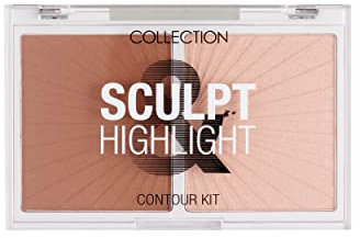Collection Cosmetics Pocket-Sized Powder Sculpt, Contour and Highlight, Contour Kit, 10g