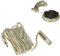 Hera 3-er Set einbauleuchte FR 68-LED, 4 W ww, edelstahloptik, LED24 / 15 W 61056303002
