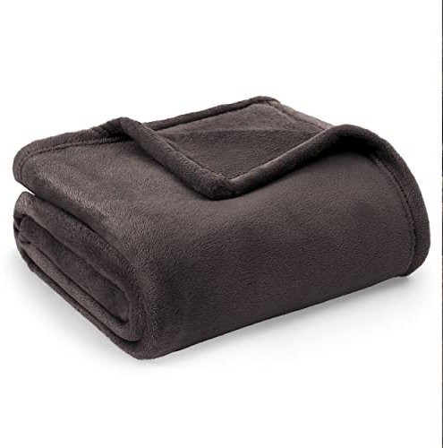 BEDSURE Kuscheldecke Flauschig Decke Fleecedecke - Wohndecke Warm Winter Weich, Sofadecke Kleine, Decke Couch Blanket, Wohn- & Kuscheldecken Kinder 130x150cm, Sofa überwurfdecke Braun