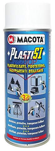 MACOTA PLASTISI Spray Protettivo Pellicola Trasparente plastificante impermeabilizzante 400 ml