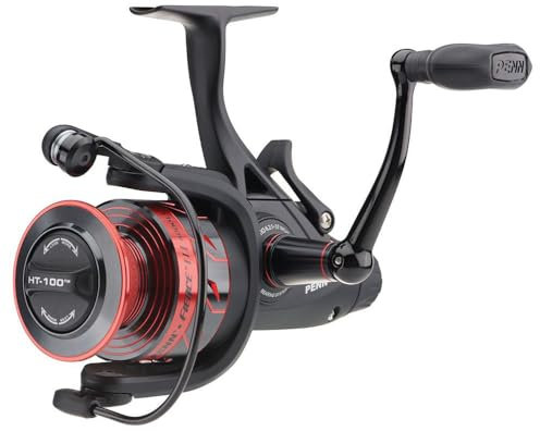 Penn Unisex-Erwachsene Fierce III Live Liner Rolle – FRCIII4000LLC – Spinnrollen, rot, schwarz, 4000-Plastic Clam