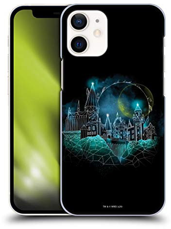 Head Case Designs Offizielle Harry Potter Hogwarts Deathly Hallows XVIII Harte Rueckseiten Handyhülle Hülle Huelle kompatibel mit Apple iPhone 12 Mini