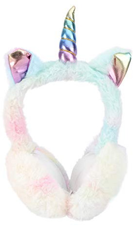 1stk Ohrenschützer Ohrenwärmer Weihnachts-einhorn-kopfbedeckung Winterohr Tragen Winterweihnachtsgeschenke Zwischen Mädchen Stirnband Schutz Damen Flauschige Plüsch