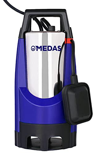 MEDAS 1.5HP 1100W 5020GPH Portable Electric Huge Flow Submersible Water Pump Aquasensor Sump Pumps for Swimming Pool Garden Pond with 36ft Cord