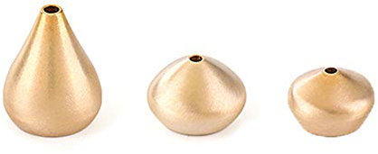 IKAAR 3 Stück Räucherstäbchen Halter Bronze Weihrauchbrenner Halter Räuchergefäß für Räucherstäbchen Räucherkegel