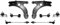 REPARATURSET LENKER QUERLENKER A3 8L VORDERACHSE UNTEN, TEILEX GERMANY 1700918031