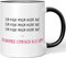 JUNIWORDS Tasse, Ich rege Mich Nicht auf. Ich rege Mich Nicht auf. Ich rege Mich Nicht auf. Ich bringe einfach alle um!, Wähle Farbe, Schwarz