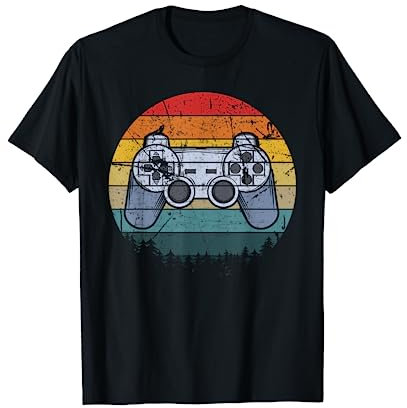 Zocken Tshirt Gaming Controller Zocker Lustig Herren RPG T-Shirt