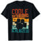Coole Jungs Spielen Schlagzeug Retro Schlagzeuger Kinder T-Shirt