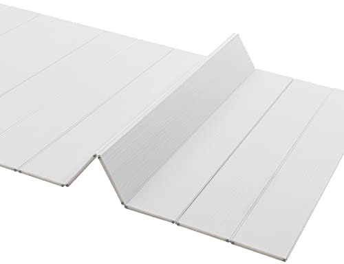 Badewannenablage | Badewannenbretter | Badewanne Abdeckung | Faltbare Badewanne Brett | PVC | Weiß | 70x170x0.65cm | badewannenbrett