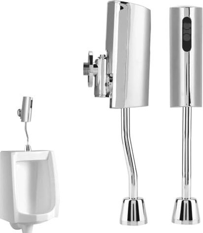 Auto Sensing Urinalspülung, Urinal Spülventil, Berührungsloses Urinal Spülgerät, Wandmontiertes Spülventil Badezimmergerät für Badezimmer Toiletten