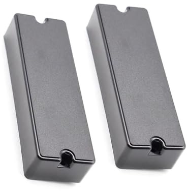 Pickup Humbucker Per Basso A 6 Corde Stile Chiuso Nero Per Pickup Per Chitarra Elettrica (Confezione Da 2) pickup per chitarra elettrica