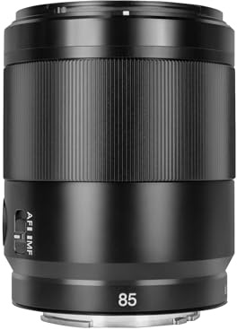 YONGNUO 85 mm F1,8 große Blende Vollformat-Prime-Objektiv für Sony E-Mount | YONGNUO 85 mm F1.8S DF DSM, Medium Teleobjektiv für Sony E Mount, Vollformat-Porträtobjektiv, Schwarz