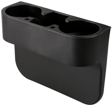 Tabanzhe GM Truck Seat Side Cup Holder Holder - In-Car Beverage Bottle, Bottle, Thermos Cups, Pen, Phone Organiser, Car Seat Seam Organiser,Black Universal Car Drink Mount Stand