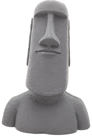 Kunstharz Moai Skulptur Osterinsel Dekoration Schreibtischfigur Heimdekor Kreativ Ornament Robustes Handwerk