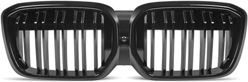 Kühlergrill Grill Für BMW iX3 G08i 2022 Haube Kühlergrill Grill Wabengrill Ersatz Tuning Verschleißteile Karosserie-Anbauteile,Black