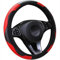 XPKYUWQ Auto Lenkradabdeckung, für Audi Q5 2010 Accessoires Auto Lenkradhülle Anti Rutsch Lenkradabdeckungen Lenkradschoner 38CM/15'',A