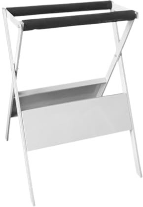 Perfeclan Badminton Schläger Lagerung Racket Tennis Schläger Lagerung Racket Stand Sport Ausrüstung Organizer Tennis Schläger Stand Rack für Feld, Weiß