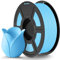 TECBEARS Matte PLA Filament Blau 1KG, High Speed PLA 3D Drucker Filament mit Matter Oberfläche für 0-600 mm/s Hochgeschwindigkeitsdruck, Maßgenauigkeit +/- 0.02mm, 1kg Kartonspule (2.2lbs)