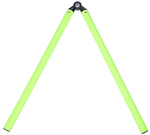 BIUDECO Folding Fußballtrainingschildepol Athletics Slalom Dribbling Basketball Drills Agility Fußballtrainingstab Soccer Training Wiederverwendbare Equipment Football Basketballstange Rod