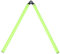 BIUDECO Folding Fußballtrainingschildepol Athletics Slalom Dribbling Basketball Drills Agility Fußballtrainingstab Soccer Training Wiederverwendbare Equipment Football Basketballstange Rod