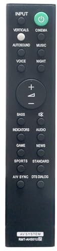 VINABTY RMT-AH501U Ersatz Fernbedienung Kompatibel mit Sony Sound Bar HT-X8500