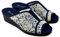 GARZON - Zapatillas de casa con cuña y elástico Central 142484 Lona Mujer Color: Marino Talla: 39